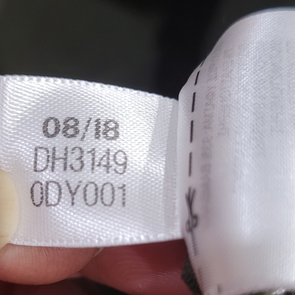 ADIDAS 3 STRIPE OLIVE GREEN LOGO BODYCON DRESS SZSML - Picture 9 of 10